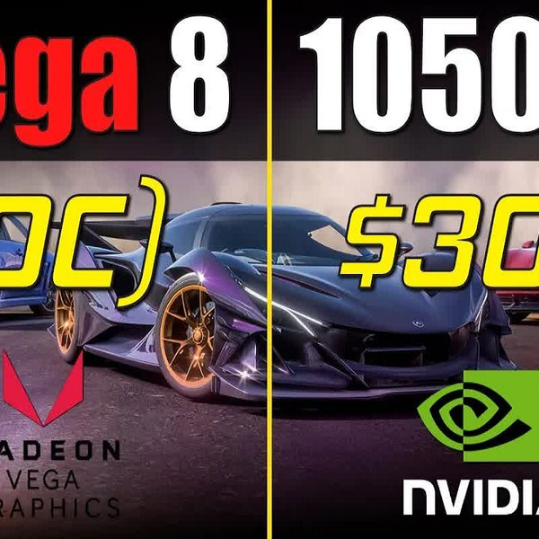 Radeon vega 8 graphics vs gtx 1050 on sale ti