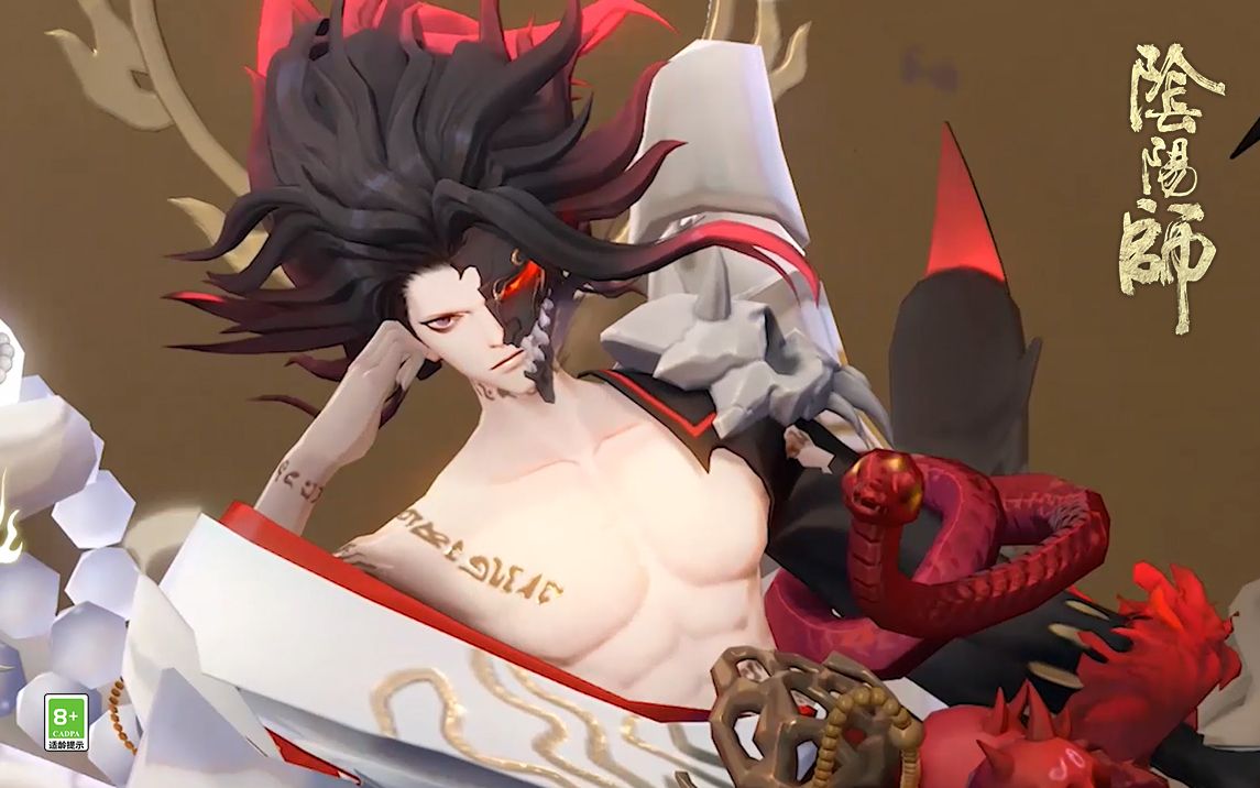 阴阳师鬼王酒吞童子典藏皮肤情报cv阪口周平灭道殉神血刹君临