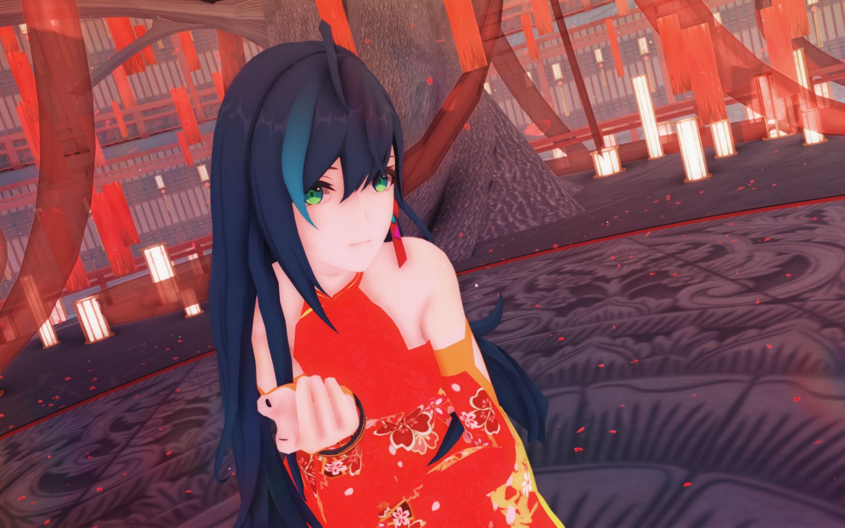 【幻塔mmd】tda式旗袍凛夜「极乐净土」