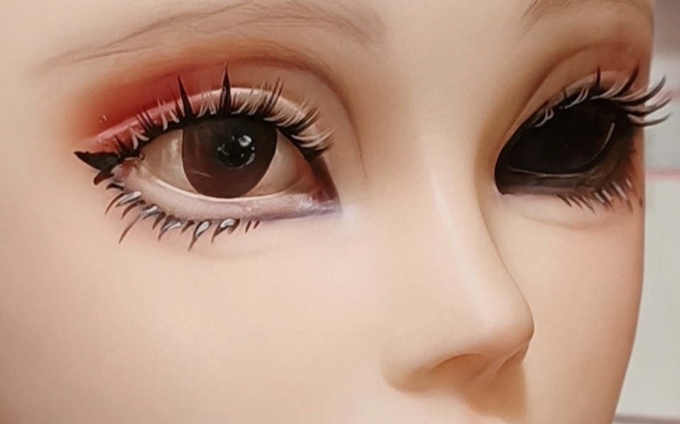 遇到的客妹好沉默,我这个i人直接社恐了【头模化妆】