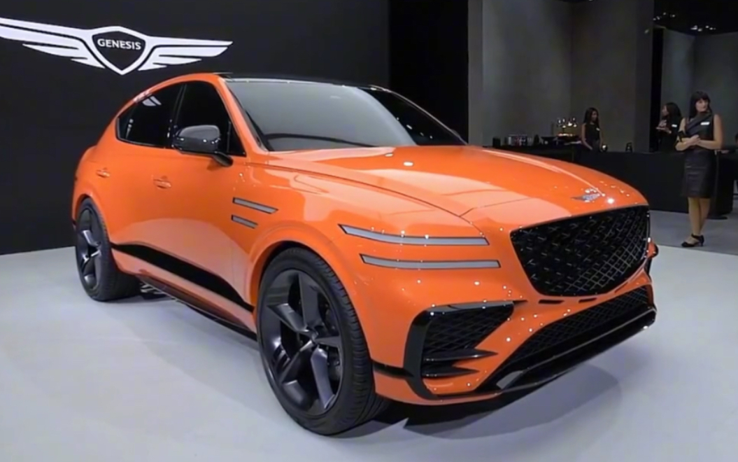 2024款捷尼赛思gv80 coupe超级豪华suv首款性能版旗舰车