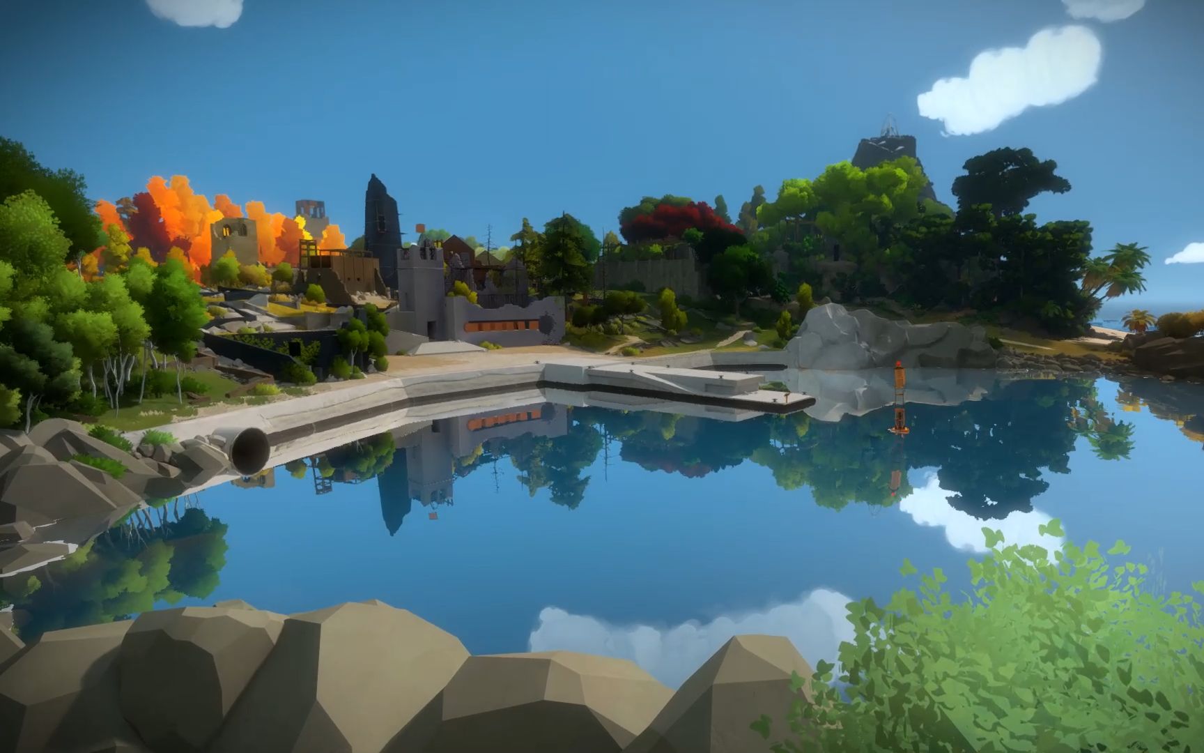 任意截屏都能当壁纸的游戏—the witness p1_哔哩哔哩 (゜-゜)つロ