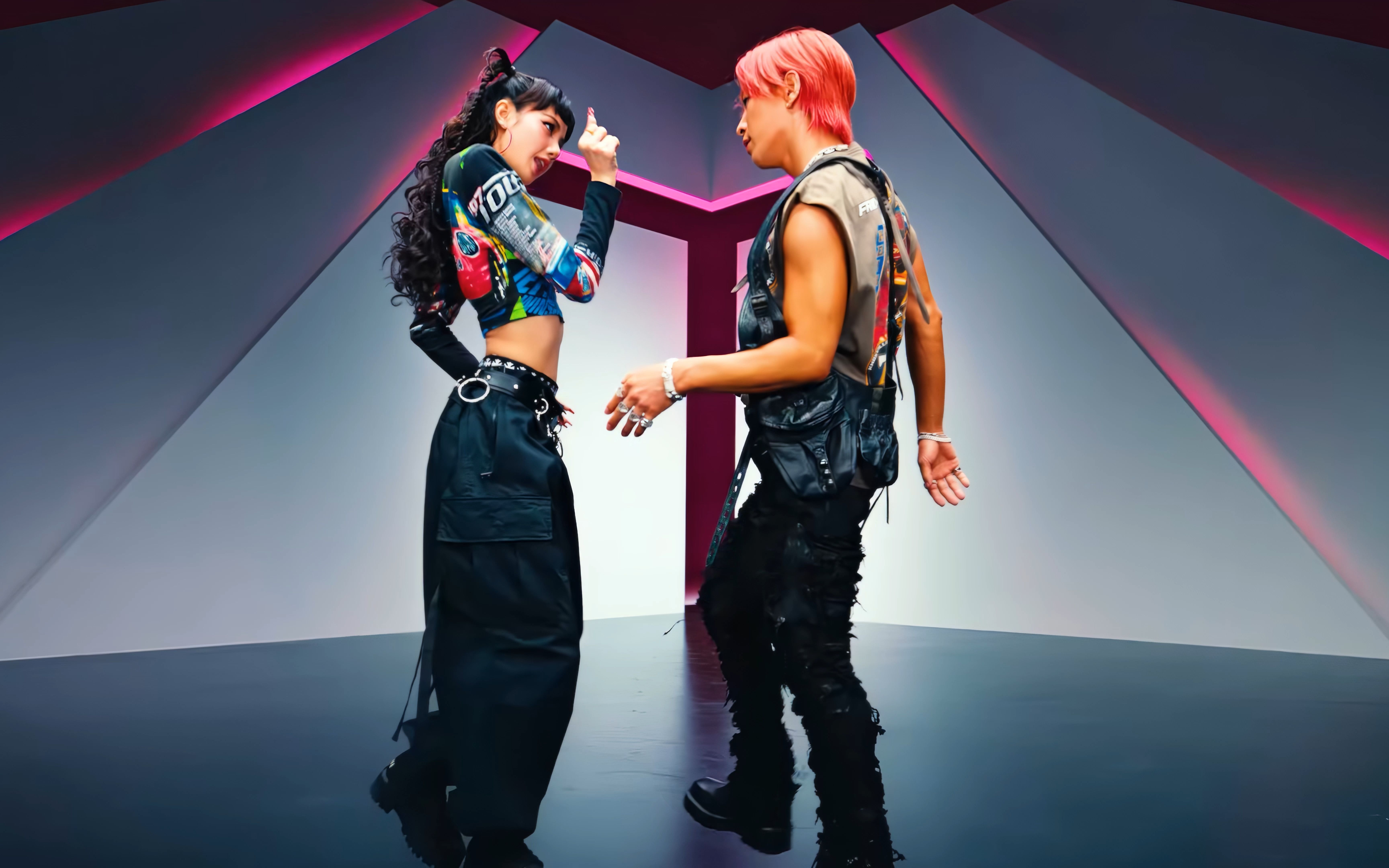 【8k】taeyang x lisa合作曲 shoong 双人舞好绝