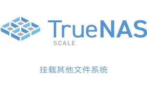 下载视频: TrueNAS SCALE 挂载其他文件系统硬盘