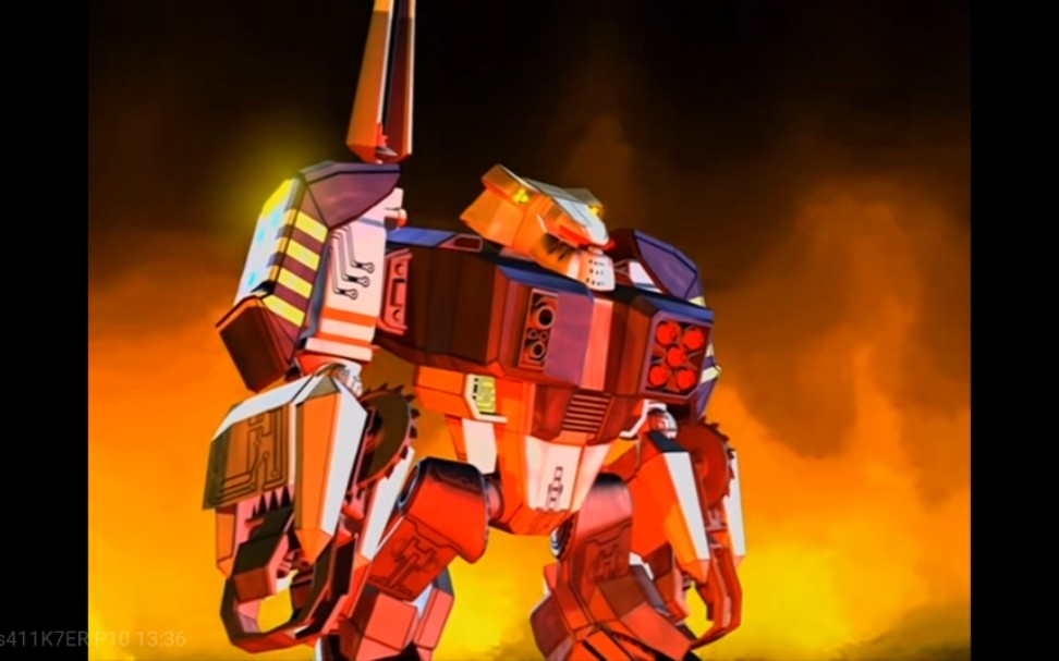 猛兽侠坦克将军变形定格动画 bm 超能勇士 将军吉星 犀牛坦克摧毁