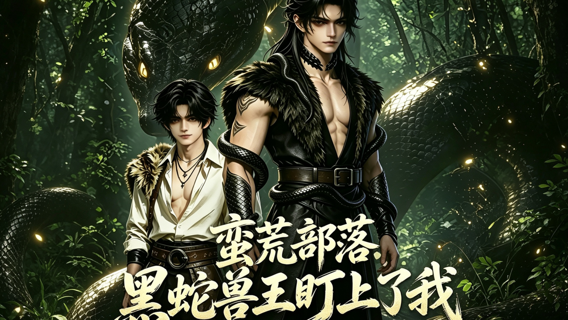 《蛮荒部落.黑蛇兽王盯上了我》1—6合集：感谢大家喜欢