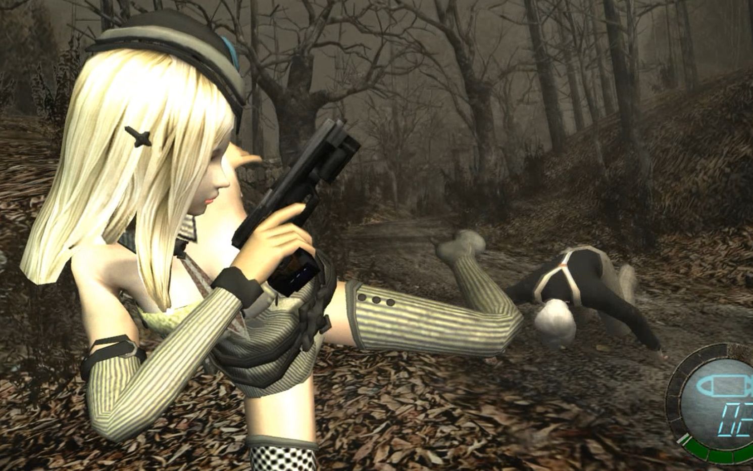 [生化危机4mod]枪神纪医生美女mod【流程1-2】