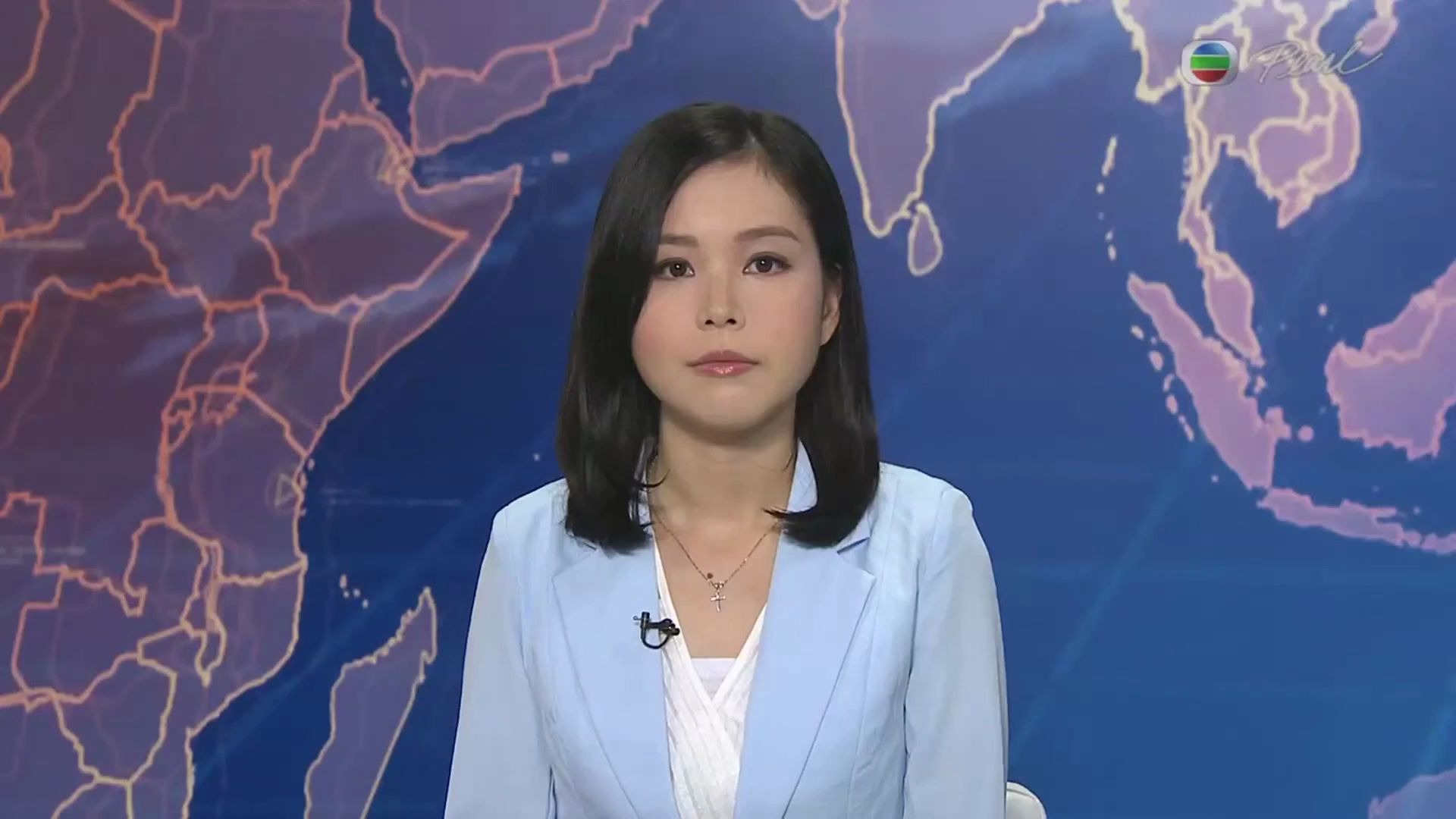 【tvb】明珠台《晚间新闻》字幕条与制片人名单同时出现 2020-07-01