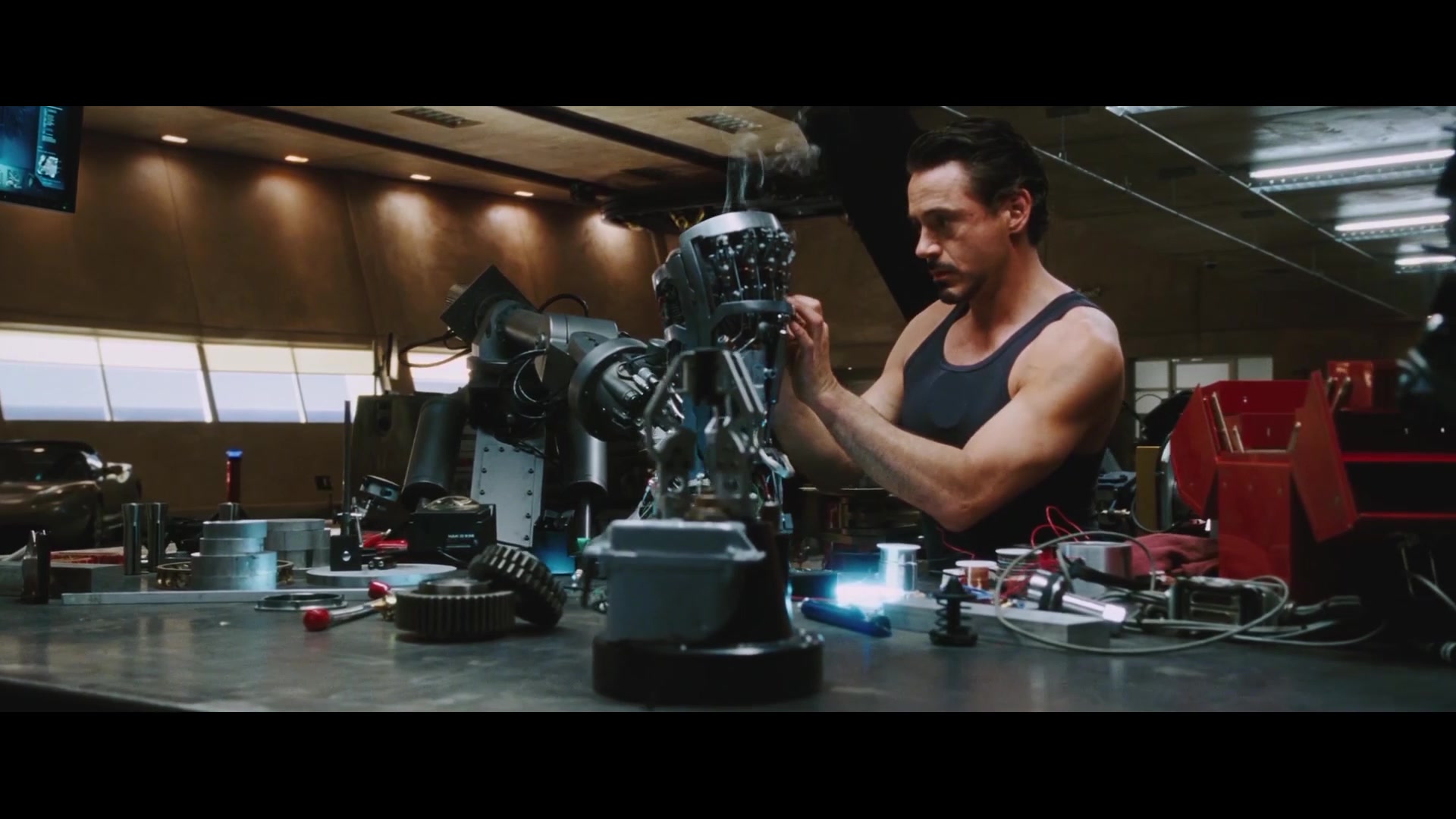 3分钟看完《钢铁侠1》,最近很流行的一首bgm,练习一下剪辑!