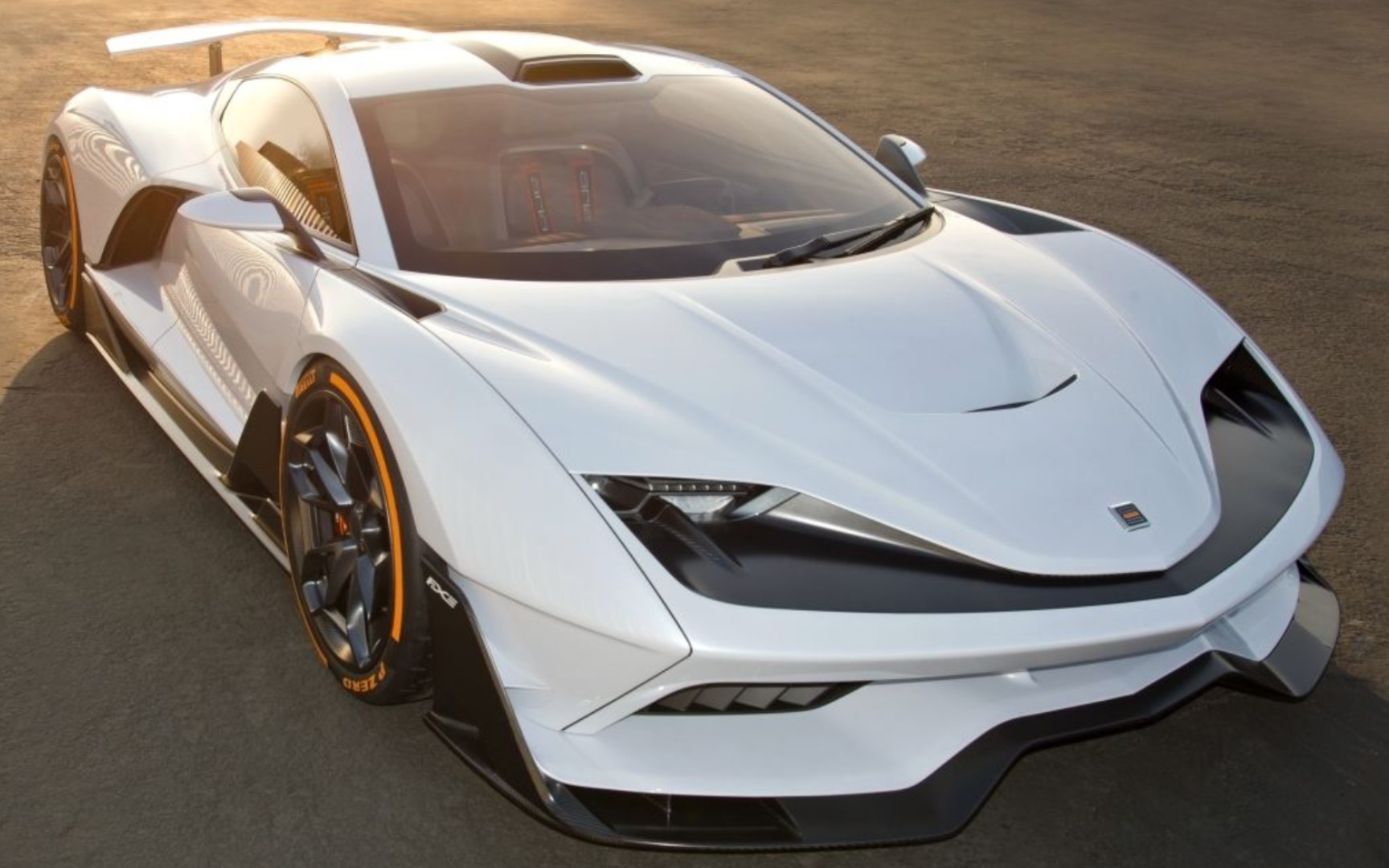 汽车合集67美国超跑ariafxe靓丽的外形百公里加速时间32秒碳纤维整体