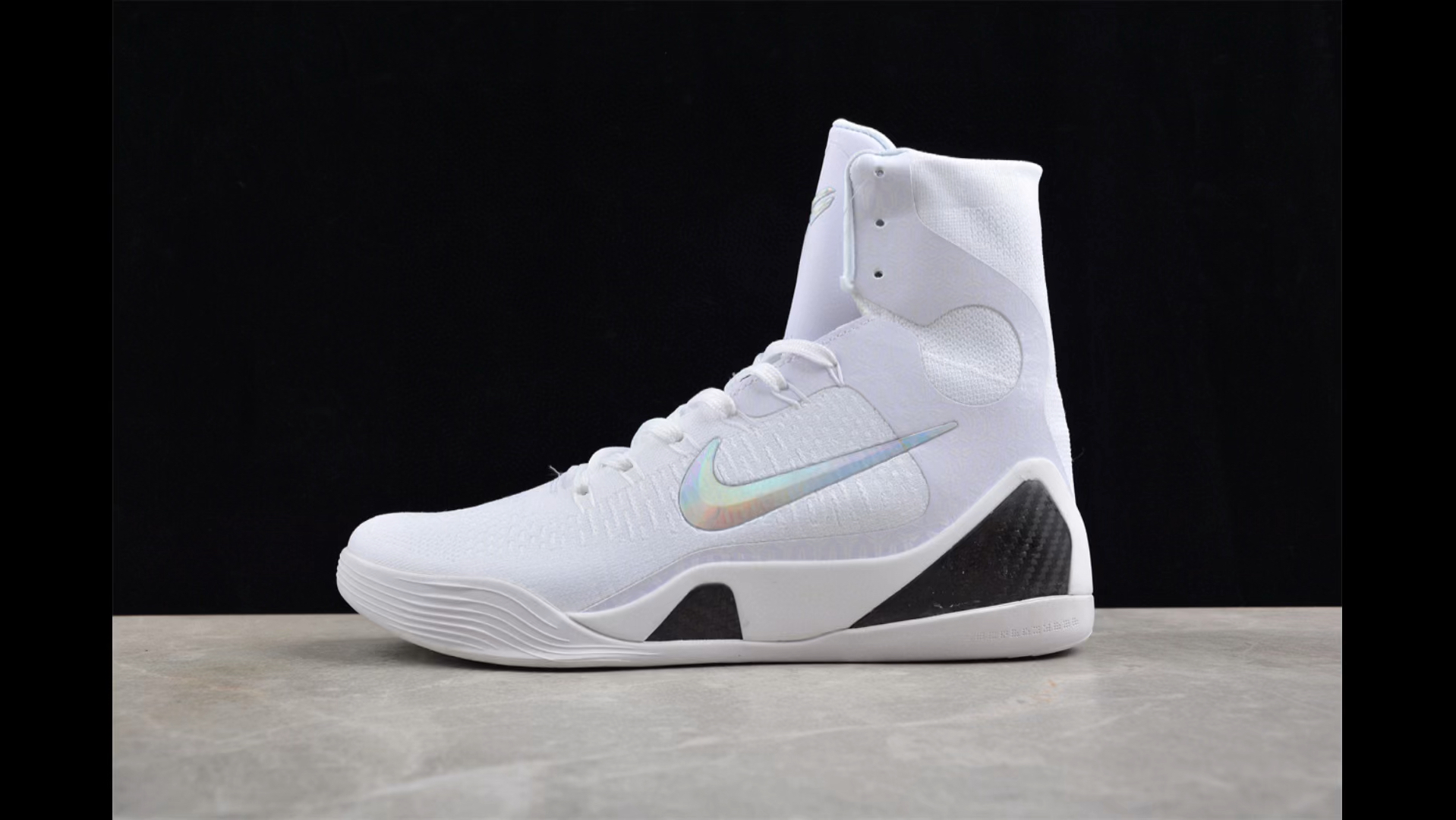 耐克 nike kobe 9 elite low protro halo 科比九代纯白高帮精英篮球