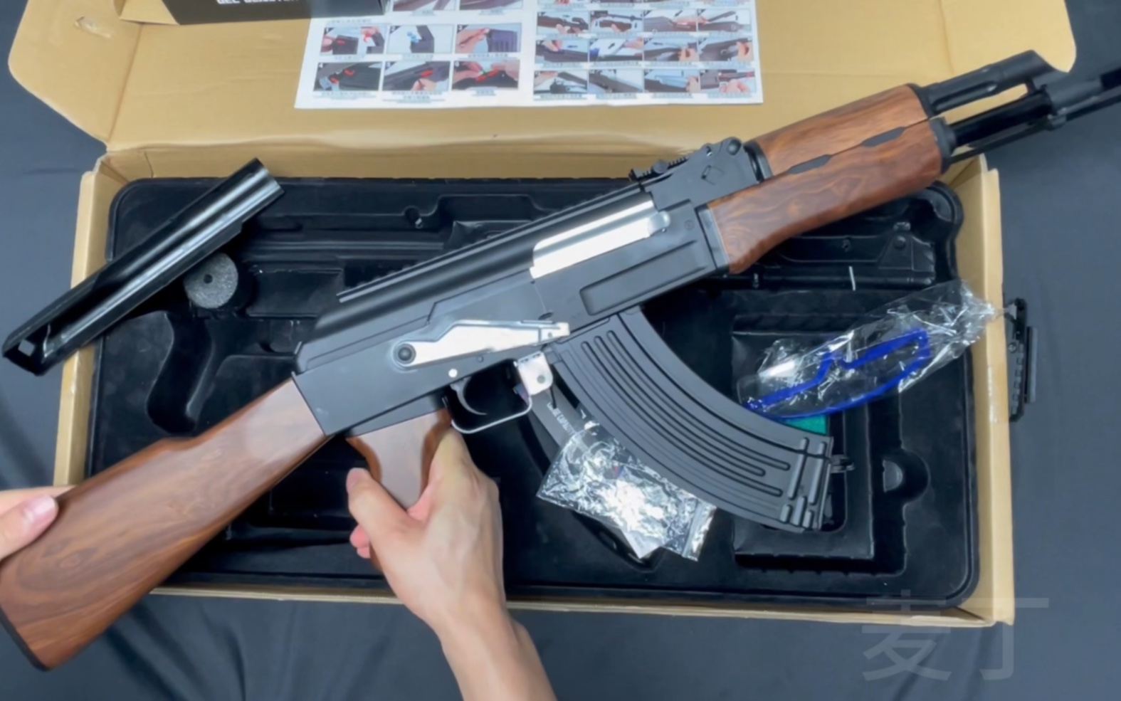 仁祥ak47二代安装视频教程