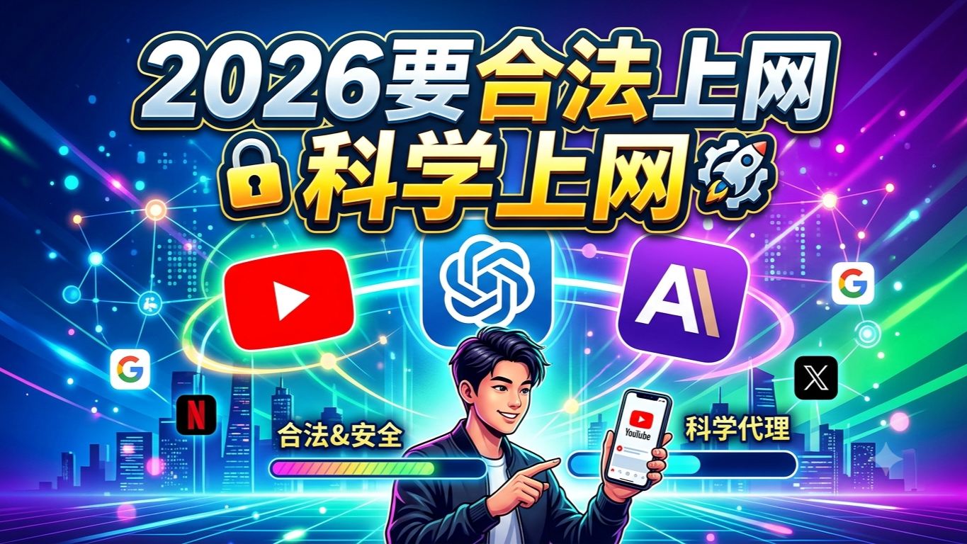 2026 一定要合法上网,自用 ChatGPT Claude Gemini 指南