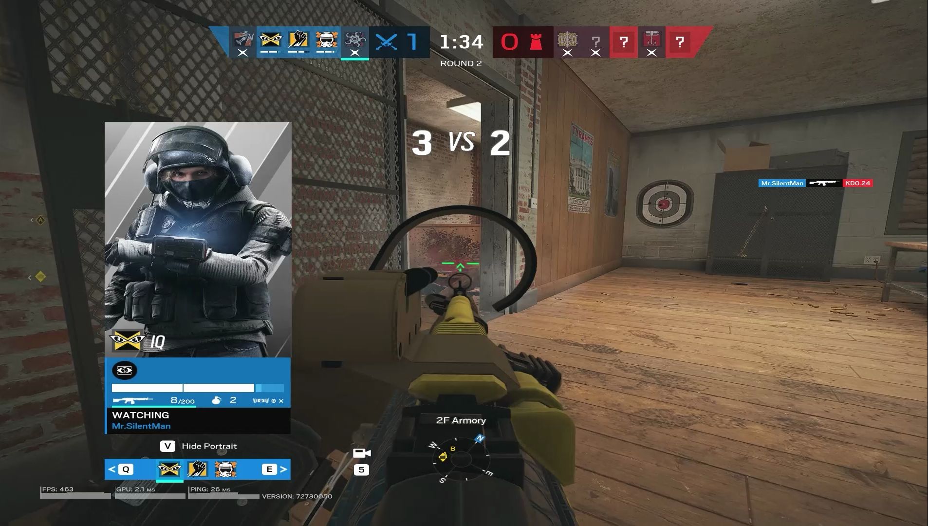 爱6tv之和平精英比利时腰射哥只有一根手指要么开枪要么开镜真的建议