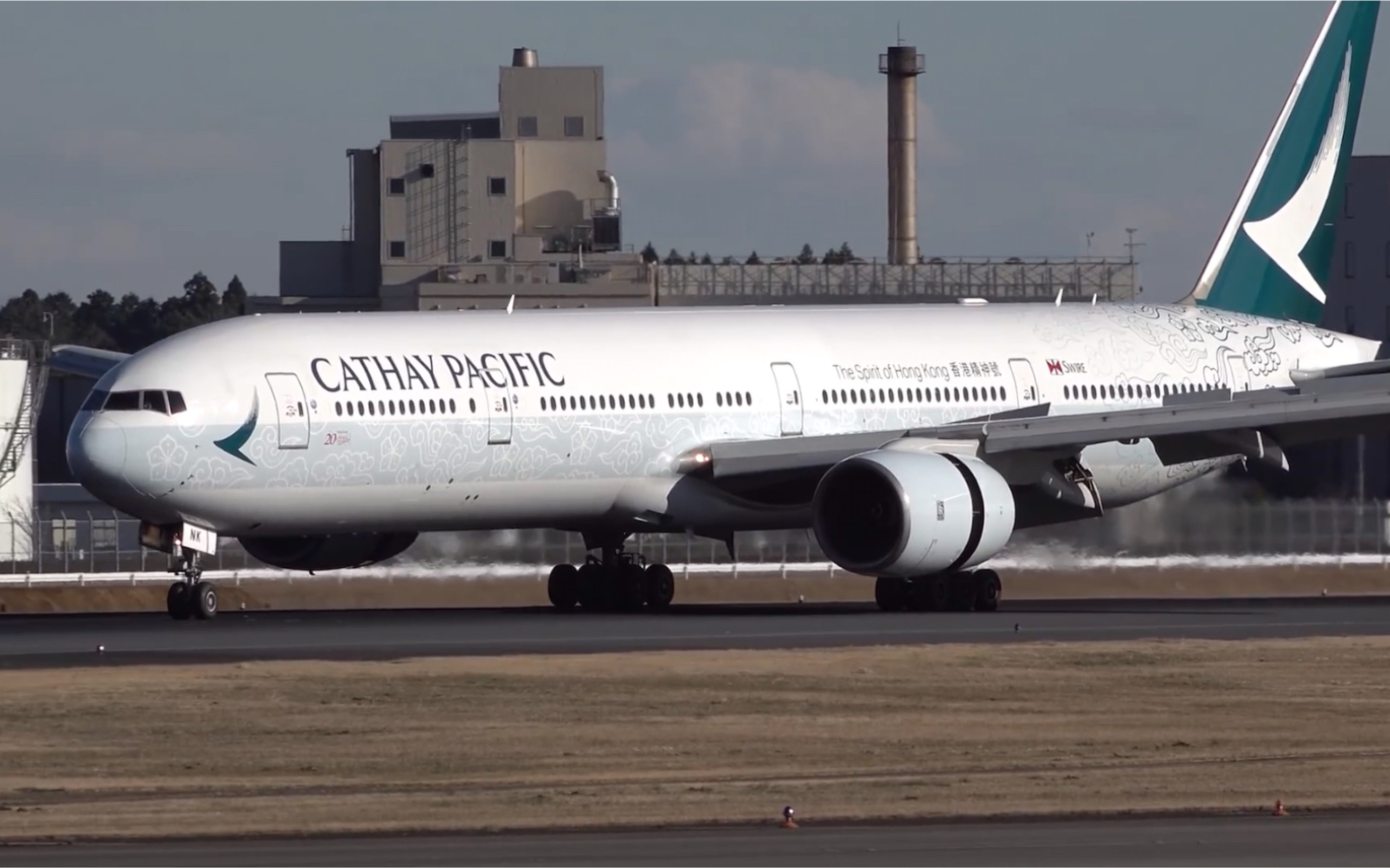 thespiritofhongkong香港精神号boeing777300bhnk国泰航空
