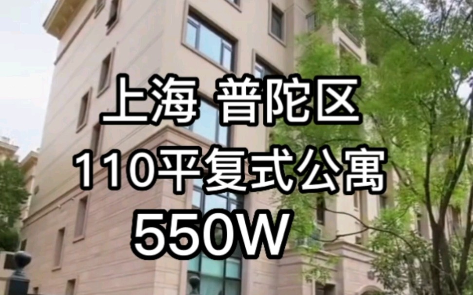 上海普陀区110平复式公寓‖总价550W哔哩哔哩bilibili