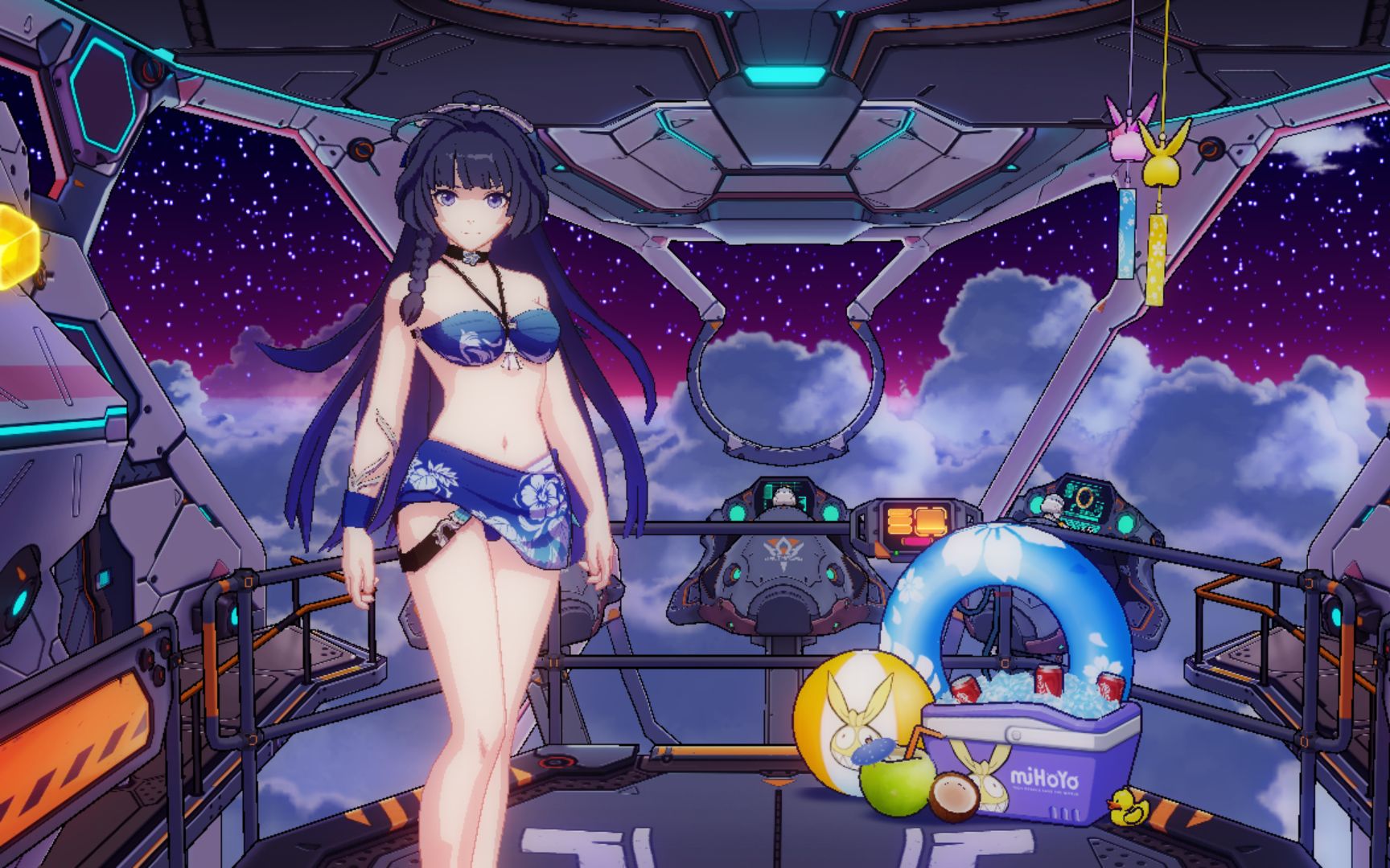 崩坏3单人夏日祭 夏日与明日 4000分 绯红