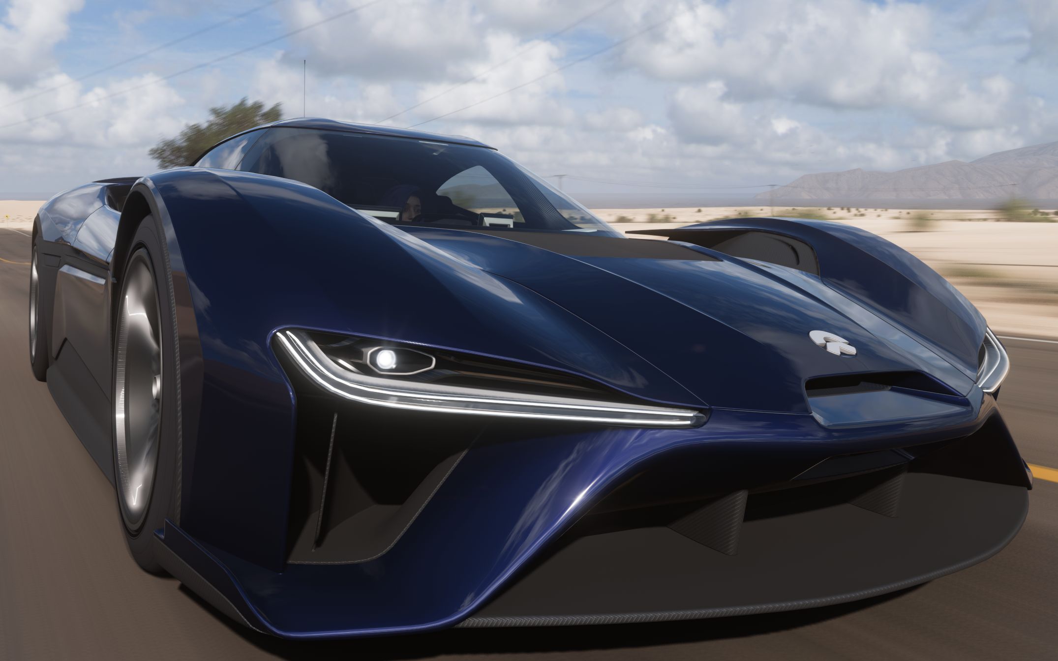 【地平线5】极限车赏!国产超跑蔚来ep9外观展示与不同视角声浪