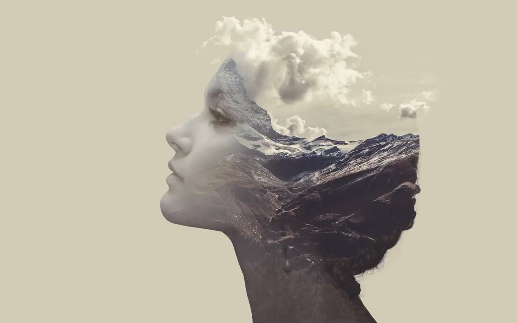 ps二次曝光效果