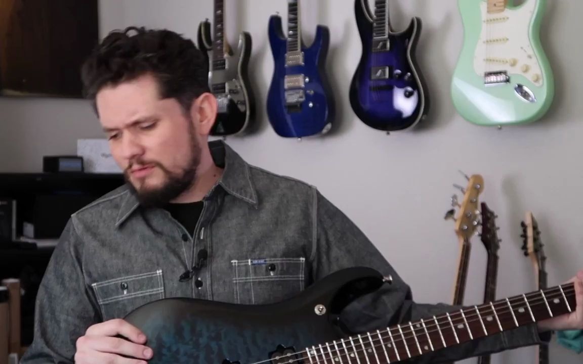 【卖时光乐器】music man jp6 bfr guitar试听