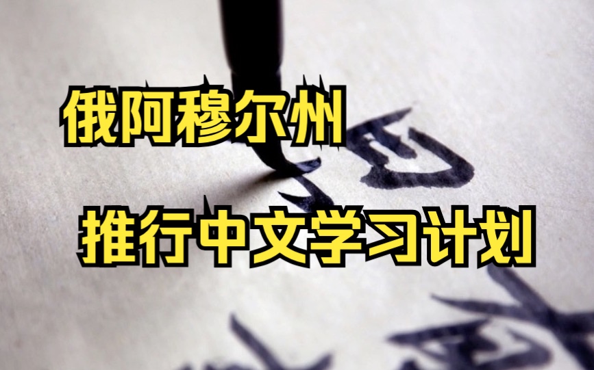 俄阿穆尔州近40所学校将开设中文课程哔哩哔哩bilibili