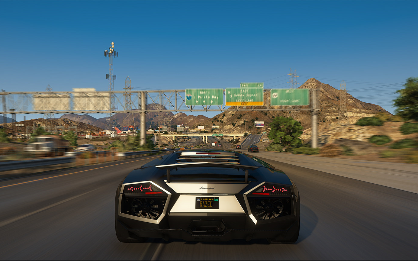 gta5高画质mod后的效果实测专业向