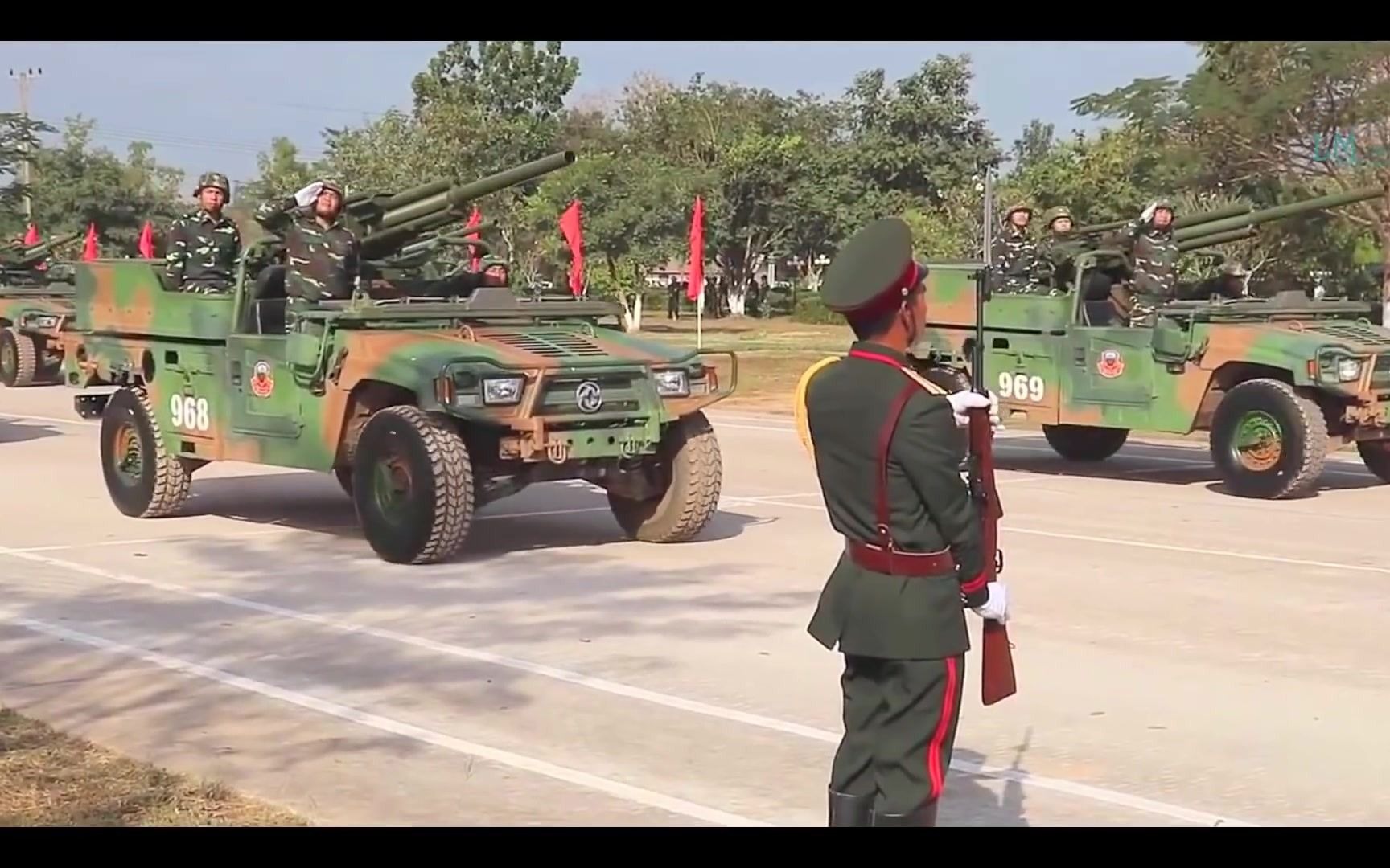 【老挝陆军】2019年建军70年阅兵