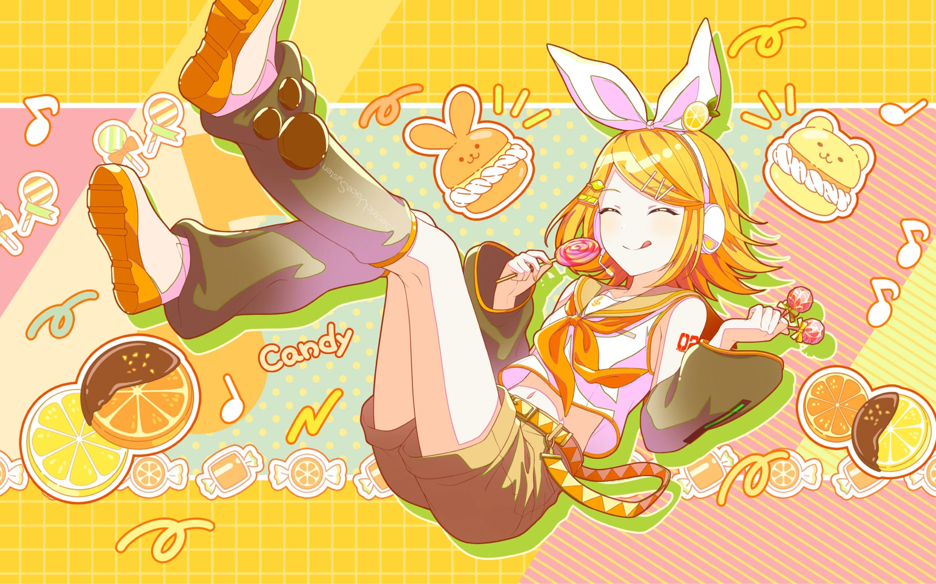 看ws年长组看镜音双子跑