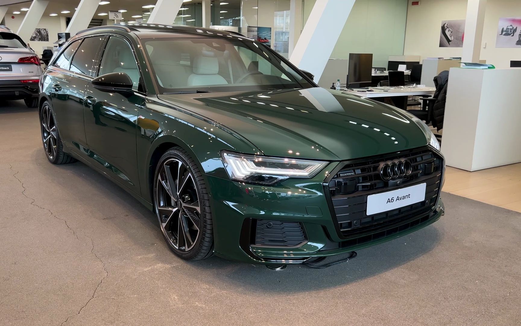 【4k】2023 audi a6 avant s line quattro (286hp)