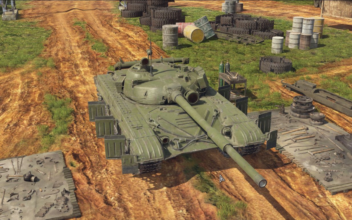 【战争雷霆】苏联顶级坦克t64简介,实战录像