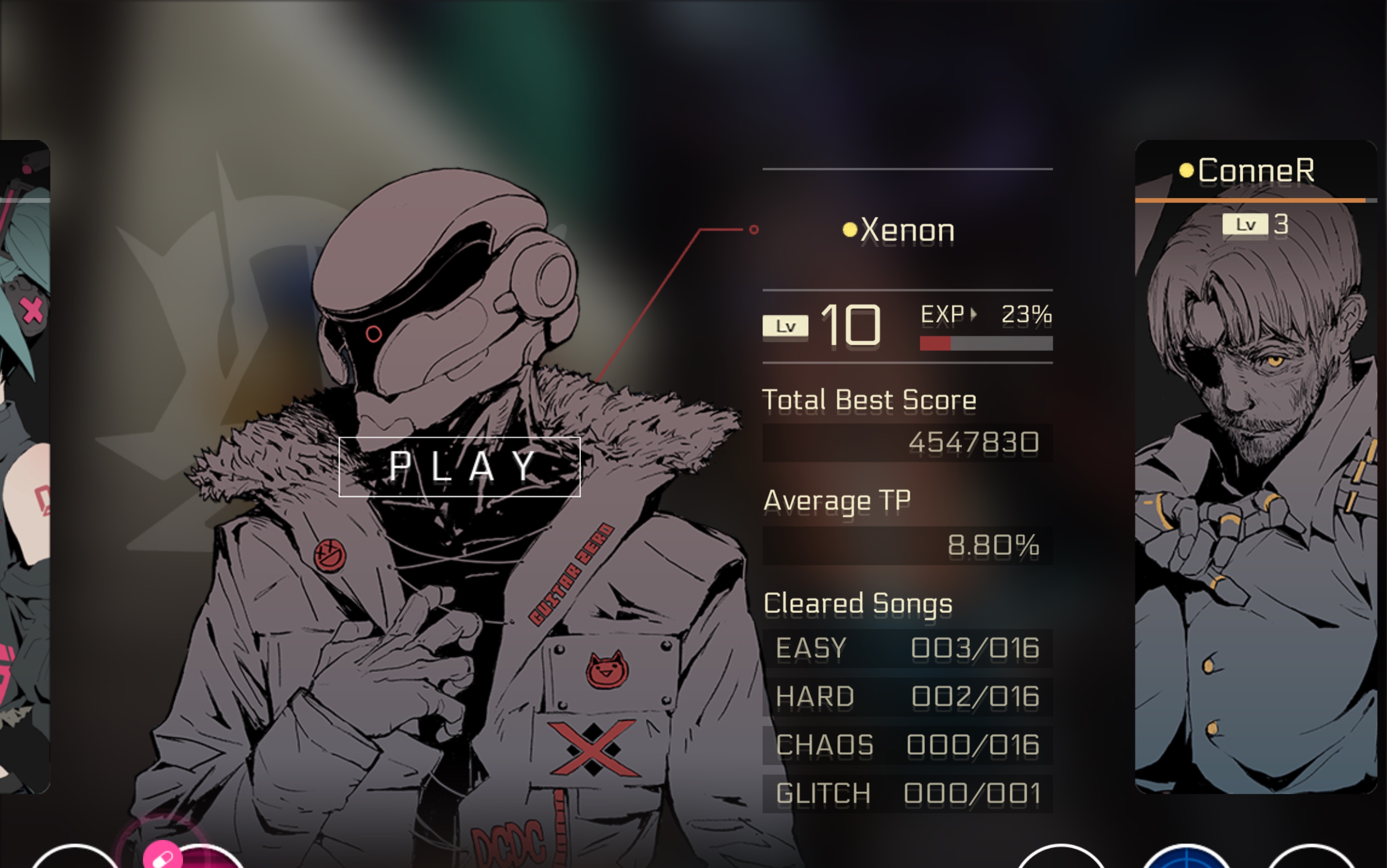 cytus2人物:xenon曲名:fighting