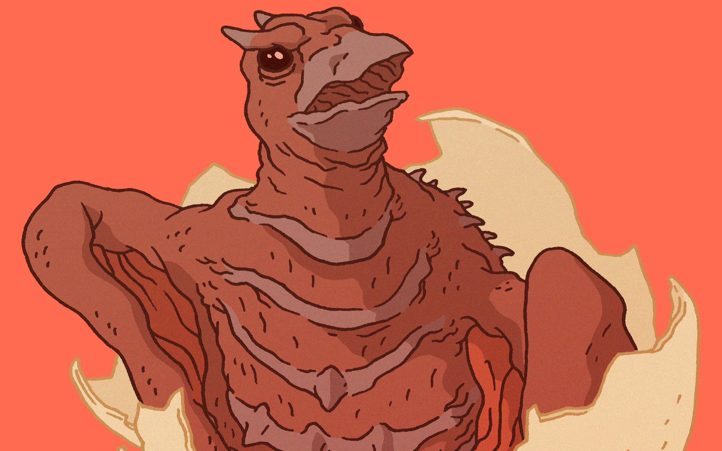 哥斯拉恶搞哥斯拉与拉顿的理想与现实