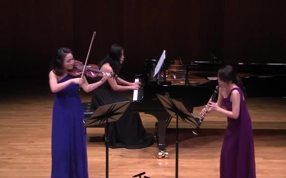 [图]肖斯塔科维奇 五首小品为双小提琴与钢琴而作 Shostakovich Five pieces，改编为小提琴、单簧管、钢琴三重奏版本