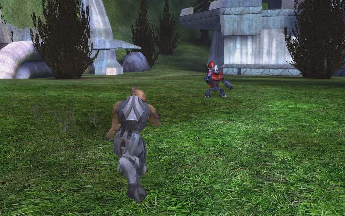 光环2豺狼狙击手vs光环1所有角色