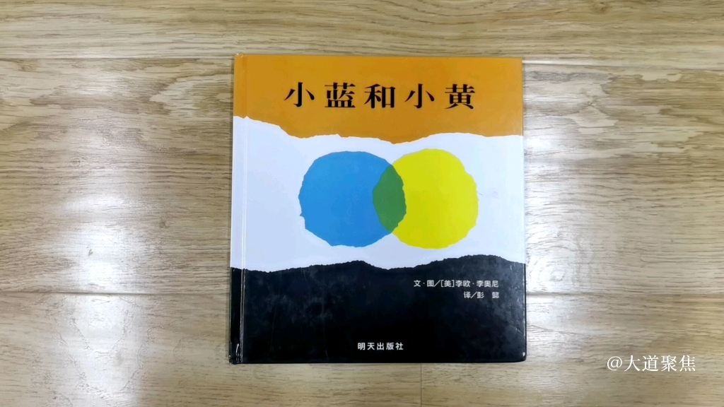 抱一抱,变一变,颜色认知启蒙绘本《小蓝和小黄》哔哩哔哩bilibili