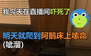 Télécharger la video: 我今天在直播间吓死了明天就爬到阿鹅床上嗦命