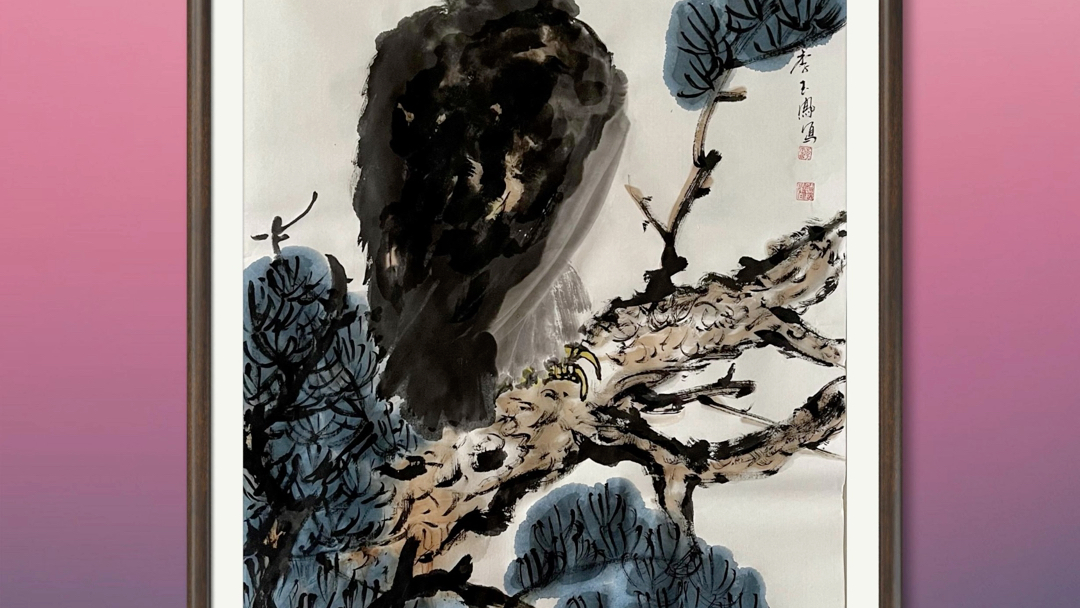 《山东画家李玉凤佳作展示》(高咏摄制)_哔哩哔哩_bilibili