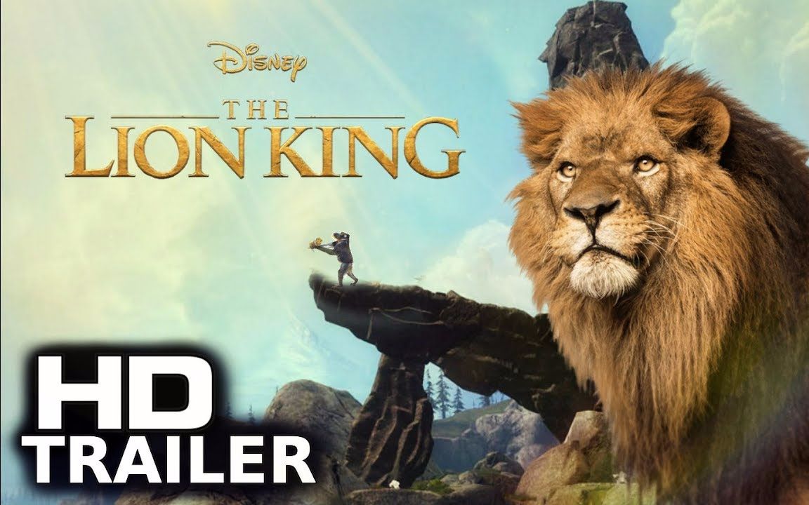 《狮子王》2019 预告片燃泪发布_哔哩哔哩 (゜-゜)つロ 干杯~-bili