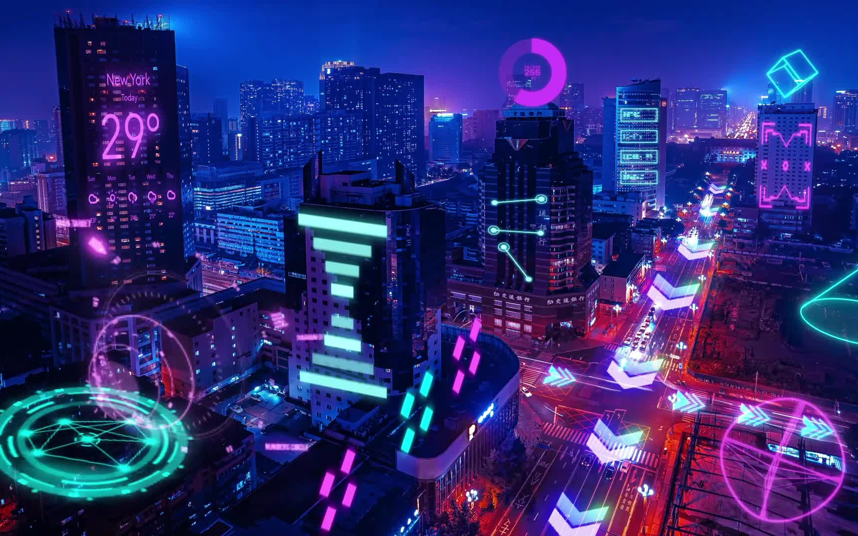 【ae】赛博朋克hud元素插件安装与使用教程_哔哩哔哩_bilibili