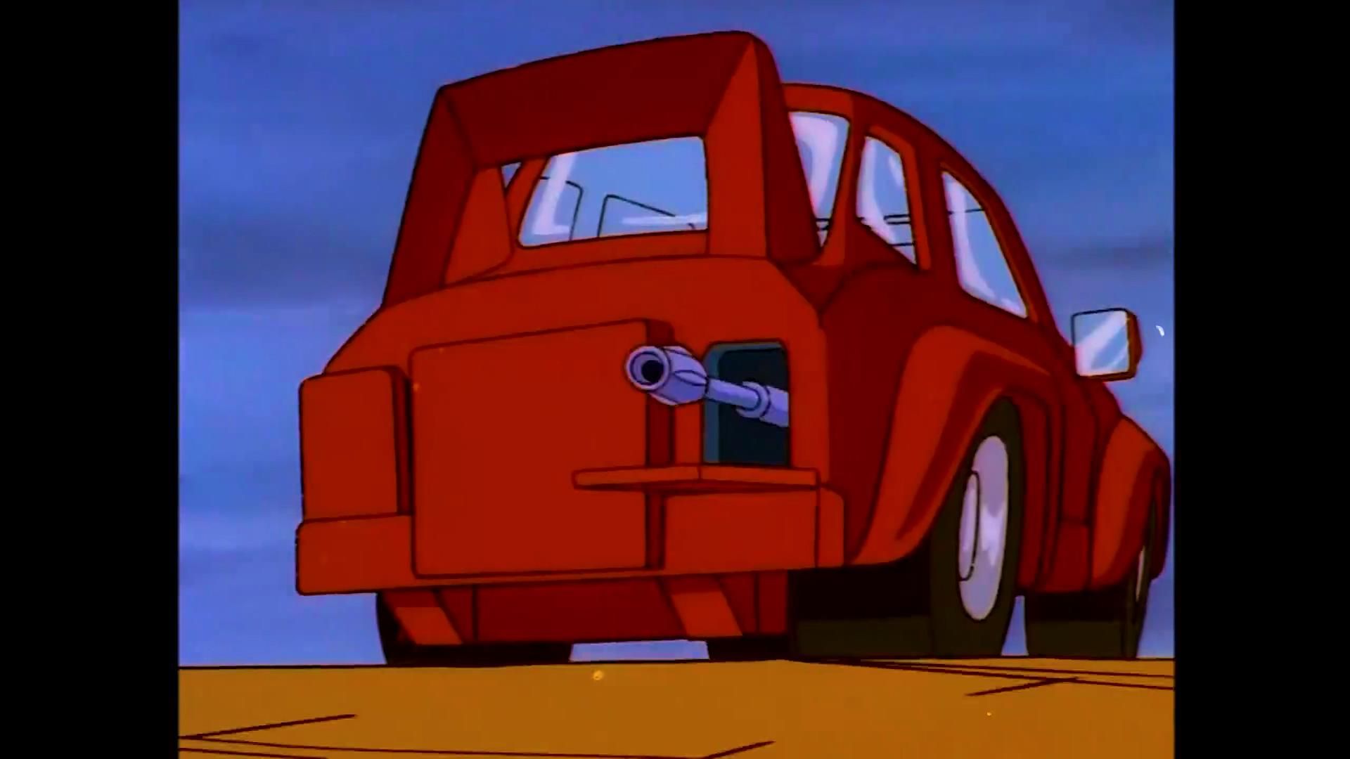 飞过山唯一一次使用车屁股枪【变形金刚】