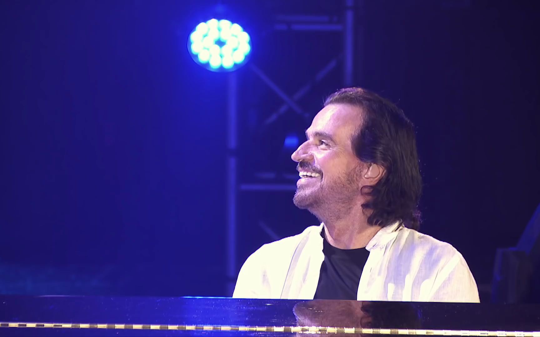 yanni雅尼therainmustfall北京音乐会现场暴雨将至