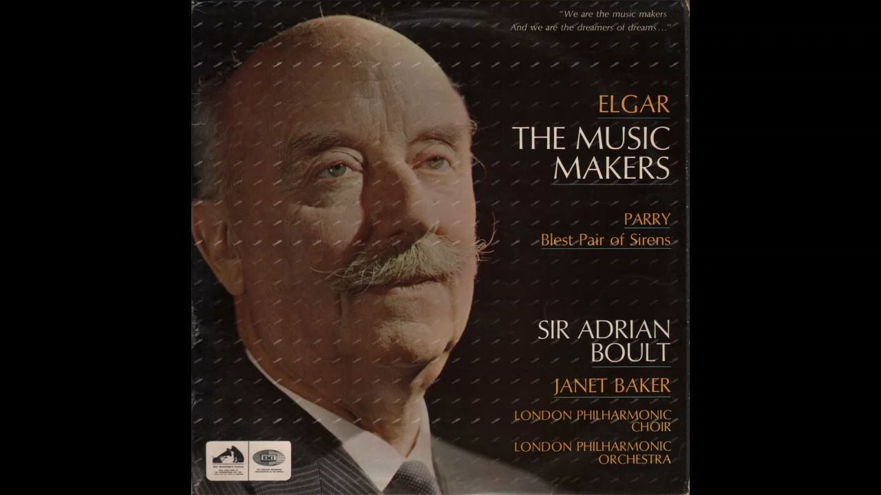 博爾特,珍妮特99貝克,倫敦愛樂樂團,倫敦愛樂合唱團 - 艾爾加:音樂