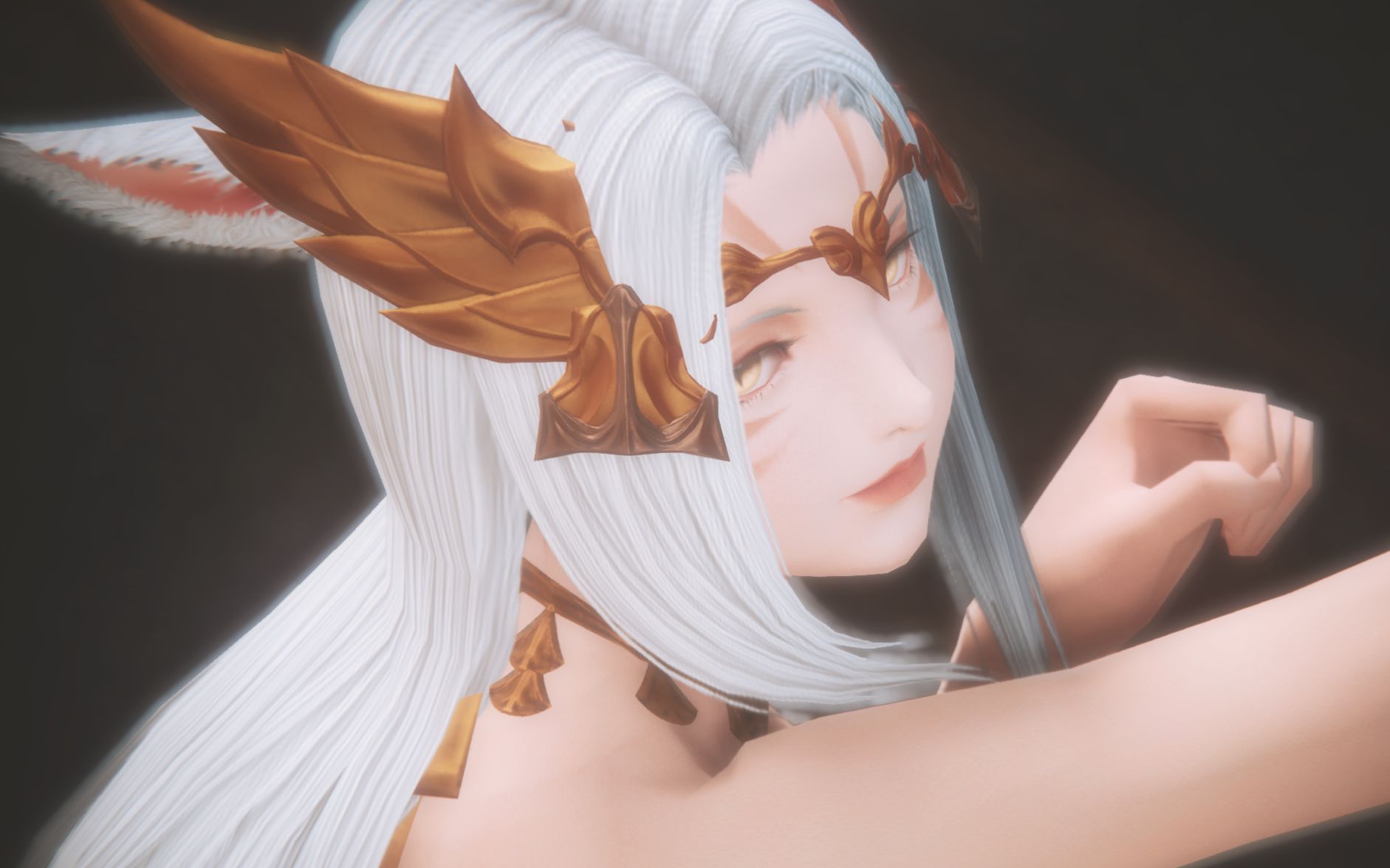 【ff14】食罪灵猫娘(顺便得到宽恕的沉默坐骑展示