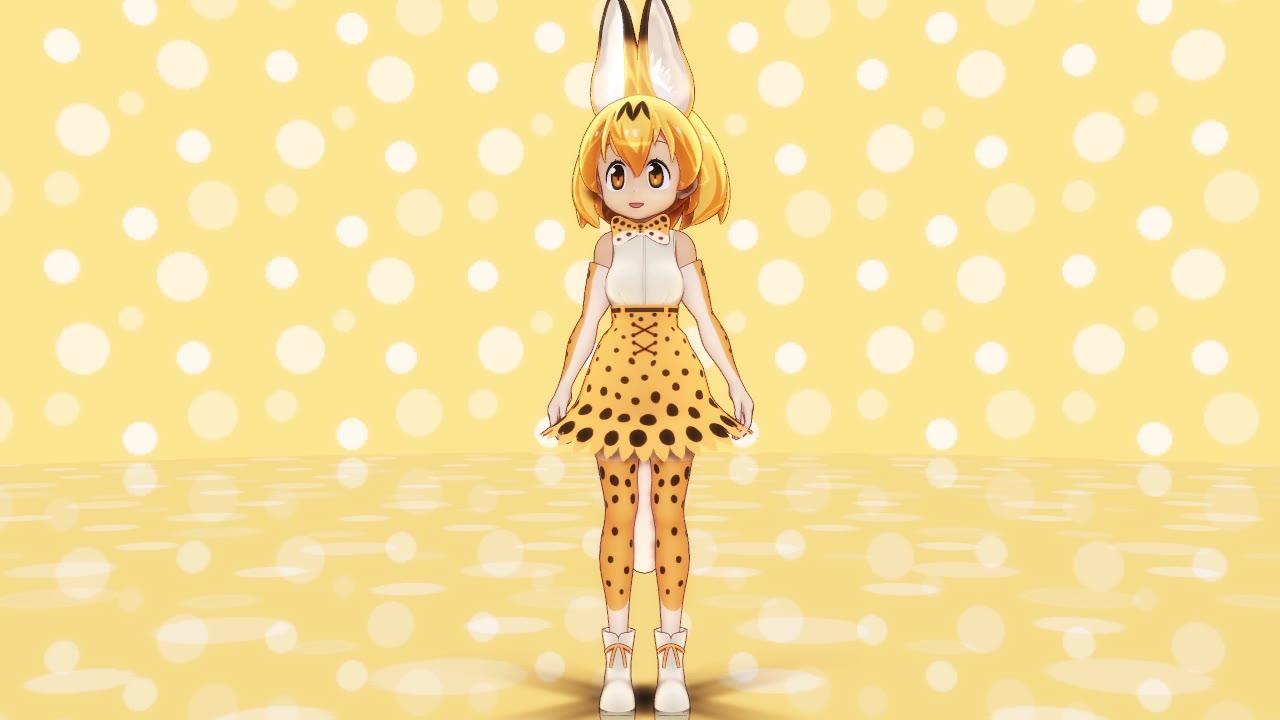 【mmd兽娘动物园】薮猫酱的扑克脸