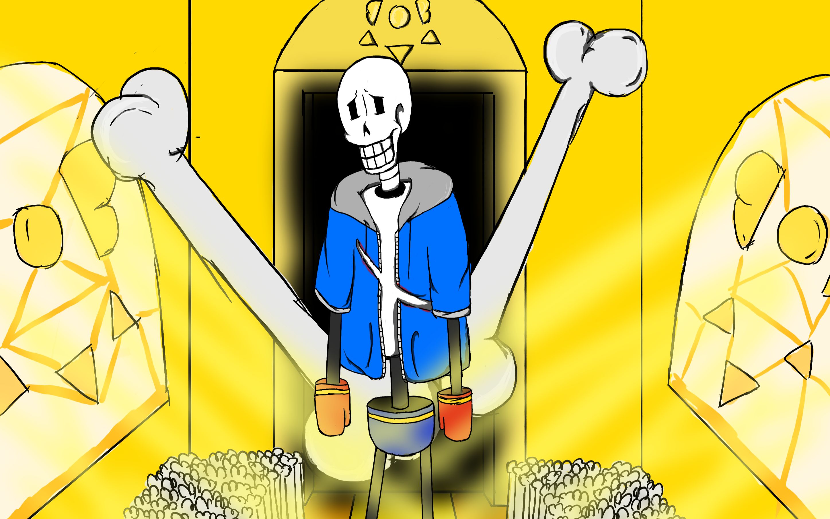 【板绘】undertale disbelief papyrus (phase 4)