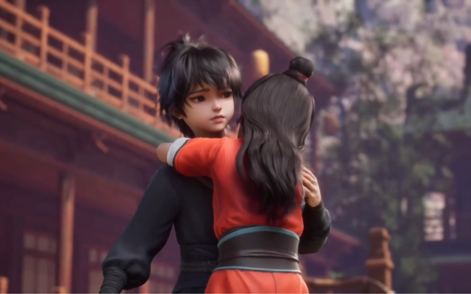 小孟川&和小七月萌萌的,好勇敢(看一眼就想最的动漫)