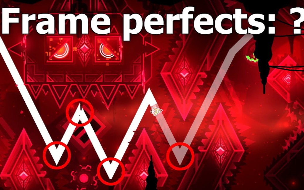 [图]【转载】THE ROCK HOUSE with Frame Perfects counter — Geometry Dash