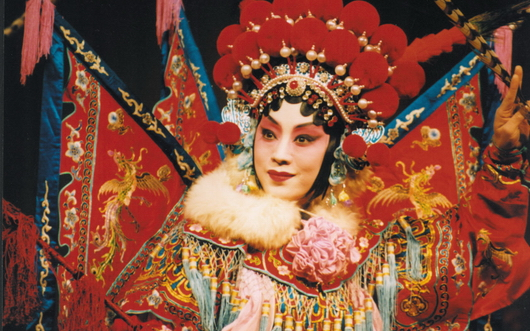 竹林记程派刀马李佩红