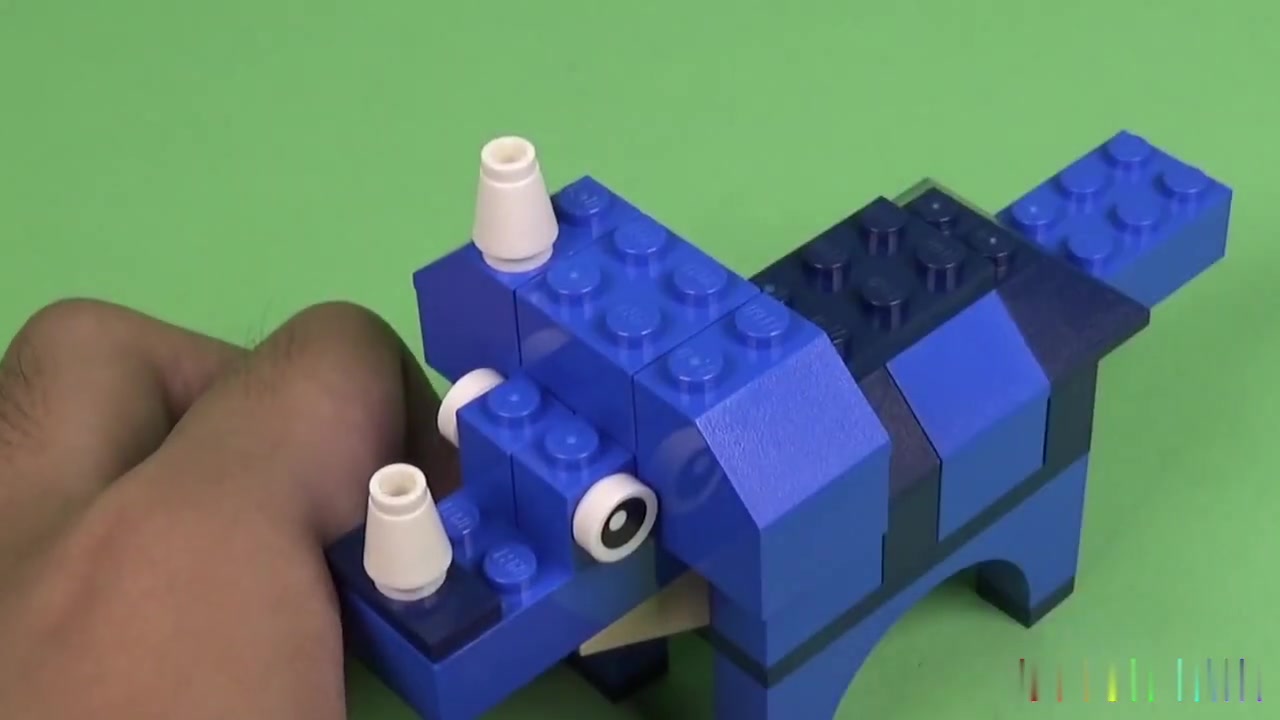 lego 乐高 moc 搭建一只犀牛_哔哩哔哩 (゜-゜)つロ 干杯~-bilibili