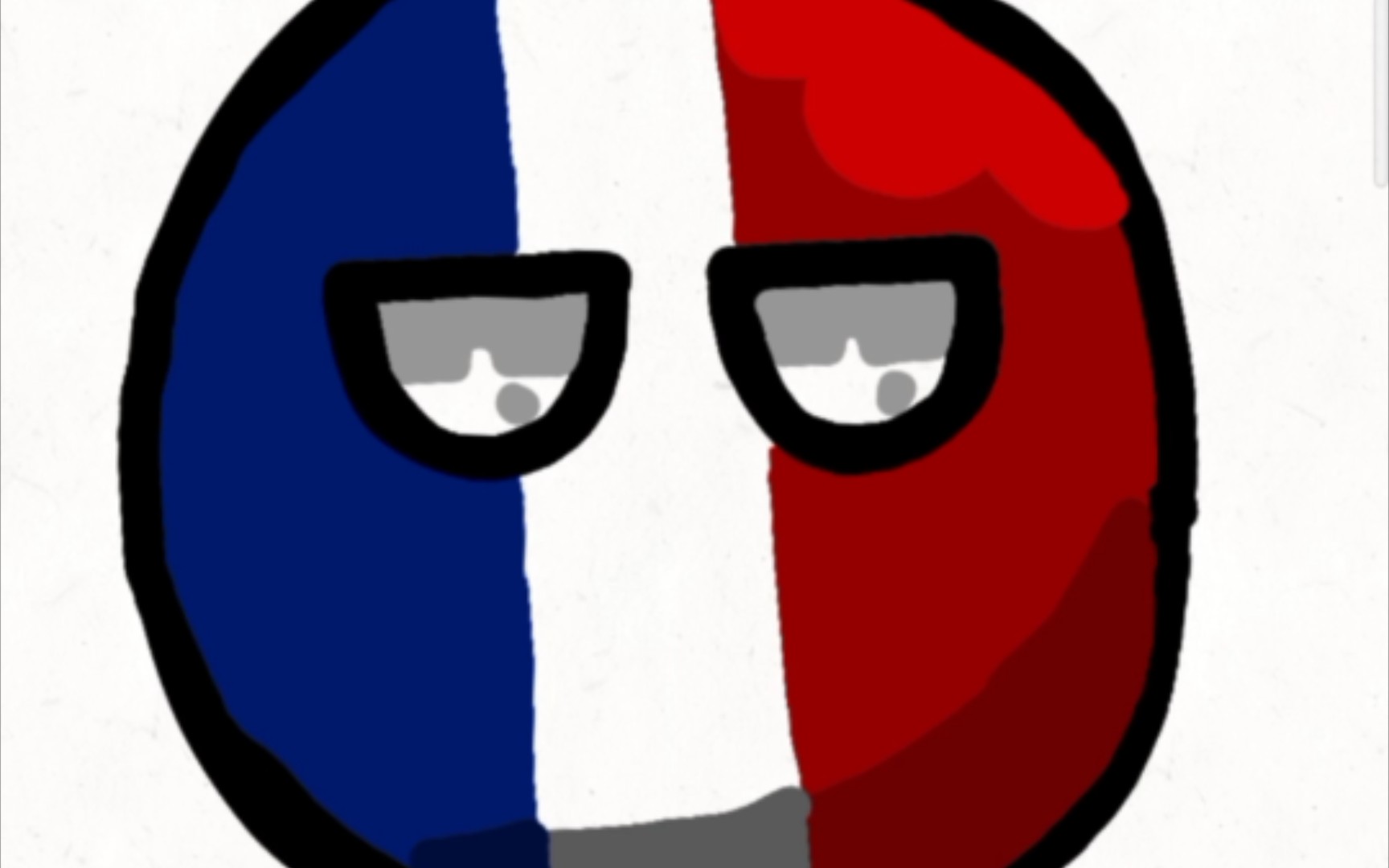 第一次画波兰球,请大佬帮我看看有没有异端